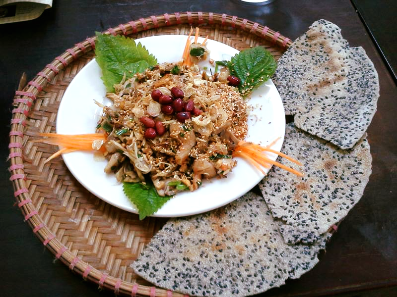 Bánh đa vừng đen Đô Lương - Nghệ An
